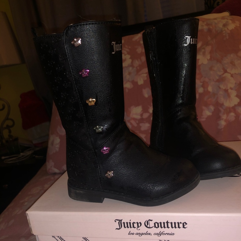 Juicy Couture toddler boots. Size 6